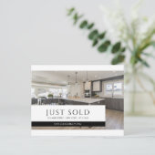 Real Estate Broker Moderne Briefkaart - GEWOON VER (Staand voorkant)