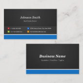 Real Estate Broker - Professional Visitekaartje (Voorkant / Achterkant)