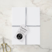 Real Estate Company Custom Logo Housewarming Cadeaulabel (Met Touw)