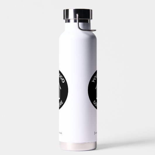 Real Estate Company voegt uw aangepaste Logo toe Waterfles (Links)