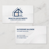 Real Estate Construction | Builder Visitekaartje (Voorkant / Achterkant)