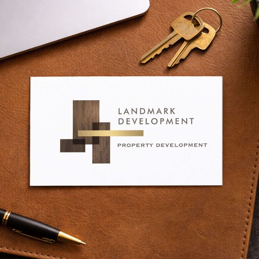 Real Estate Developer Logo Visitekaartje