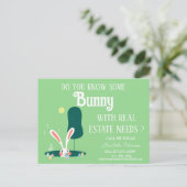 Real Estate Easter Marketing Farming Feestdagenkaart (Staand voorkant)