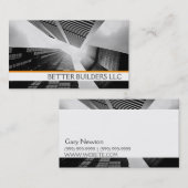 Real Estate Estate Agent bouwt Business Ca Visitekaartje (Voorkant / Achterkant)