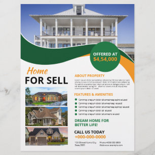 Real Estate Flyer Sjabloon