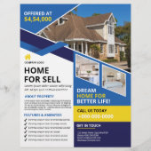 Real Estate Flyer Sjabloon (Voorkant)