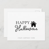 Real Estate Happy Halloween Briefkaart (Voorkant / Achterkant)