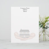 Real Estate Letterhead (Staand voorkant)