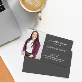 Real Estate Professional Insert of Add Photo Visitekaartje