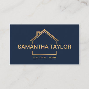 Real Estate Professional voegt foto logo Realtor B Visitekaartje