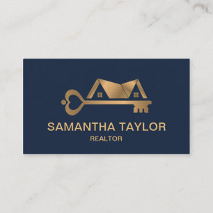 Real Estate Professional voegt foto logo Realtor B Visitekaartje