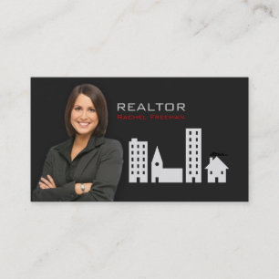 Real Estate Realtor Property Manager Building City Visitekaartje