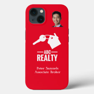 Real Estate Red Branded iPhone 13 Hoesje-Mate Hoesje