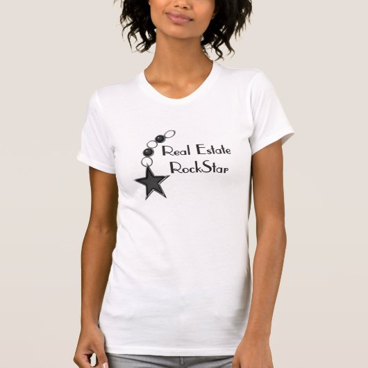 Real Estate Rock Star T-shirt (Voorkant)