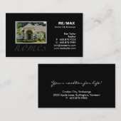 Real Estate  Yellow House Visitekaartje (Voorkant / Achterkant)