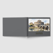 Real foil Castel Sant'Angelo Rome aquarelle chic (Complet)