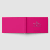 Real Foil Mr & Mrs Nom personnalisé Mariage rose (Complet)