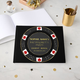 Real Foil Poker Chip Casino Bachelorette Party