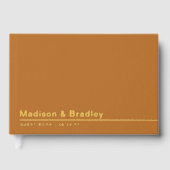 Real Foil Simple Modern Gold Script Mariage (Recto)