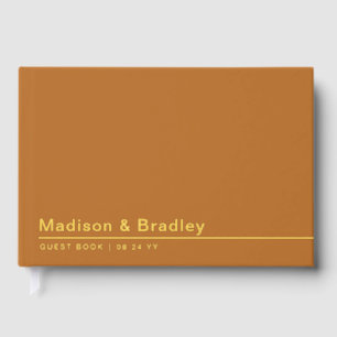 Real Foil Simple Modern Gold Script Mariage