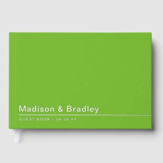 Real Foil Simple moderne Mariage de script en arge (Recto)