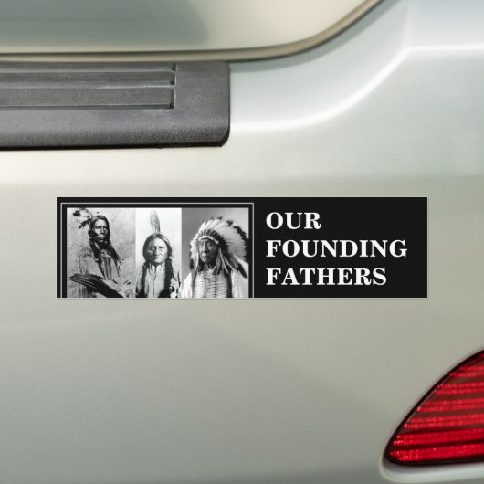 Real Founding Fathers sticker (Op auto)