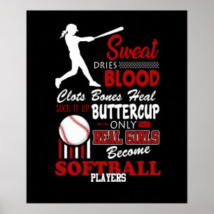 Real Girls worden Softball-speelfilms Poster