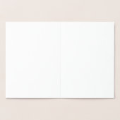 Real Gold Foil Art Déco Wedding Invitations Cartes (Intérieur)