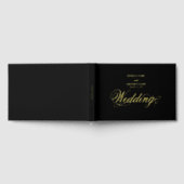 Real Gold Foil Elegant Classy Luxury Mariage noir (Complet)