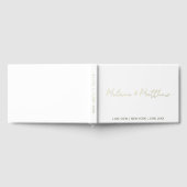 Real Gold Foil Modern écriture manuscrite Script L (Complet)