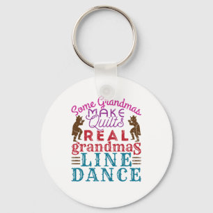 Real Grandmas Line Dance Cute Line Dancing Sleutelhanger