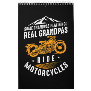 Real Grandpas Ride Motorcycle - cadeau voor fietse Kalender