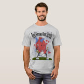 Real Heroes Draag Scrubs T-Shirt Nurse & Healthcar (Voorkant volledig)