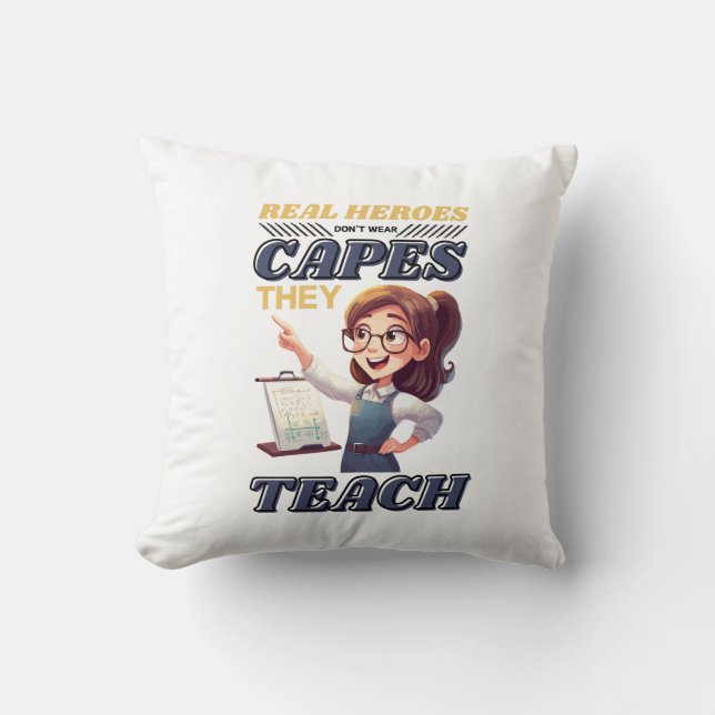 Real Heroes Enseigner le Coussin - Appréciation de (Recto)