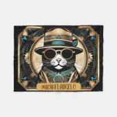 Real Kool Katz Fleece Deken (Voorkant (Horizontaal))