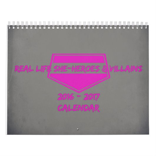 Real Life She-Heroes & Villains 2016-17 Calendrier (Protection)