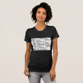 Real Life SQL T-shirt (Voorkant volledig)