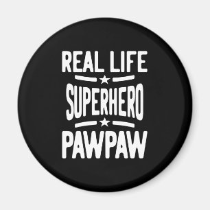 Real Life Superheld Pawpaw   vader opa Magneet