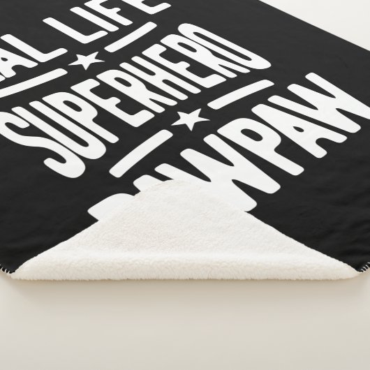 Real Life Superheld Pawpaw | vader opa Sherpa Deken (3/4)