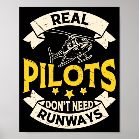 Real Lots Dont Need Runways Long Sleeve Poster (Voorkant)