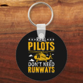 Real Lots Don't Need Runways  Sleutelhanger (Voorkant)