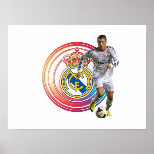 Real Madrid Poster (Voorkant)