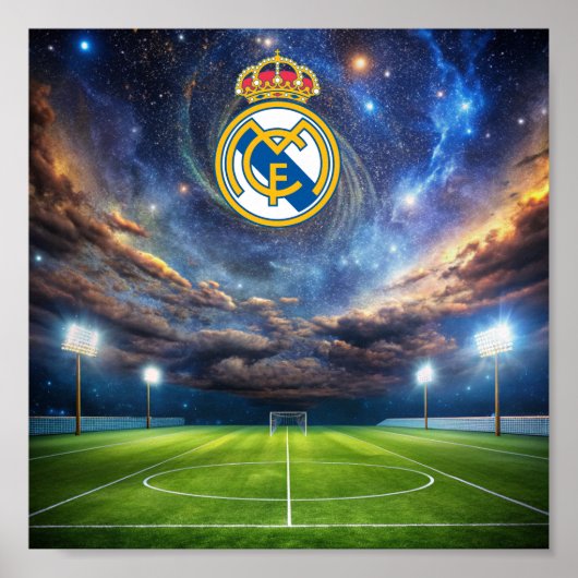 Real Madrid Poster (Voorkant)
