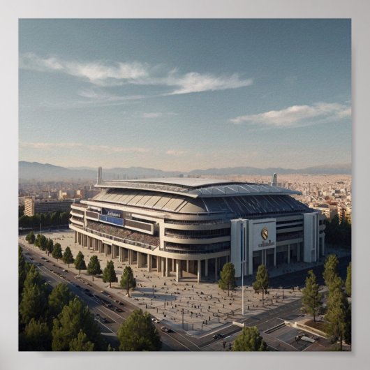 Real Madrid Poster (Voorkant)