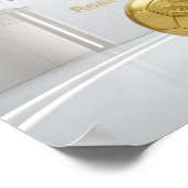 Real Madrid Poster (Hoek)