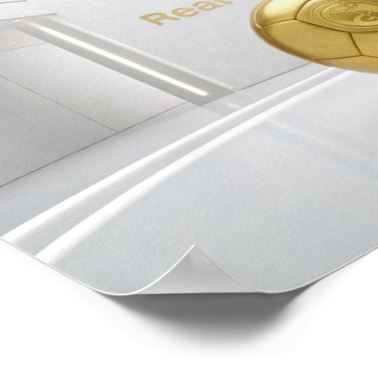 Real Madrid Poster (Hoek)