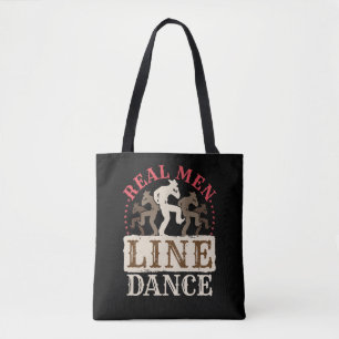 Real Man Line Dance Country Dansing Draagtas