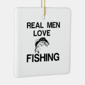 REAL MAN LOVE VIST KERAMISCH ORNAMENT (Rechts)