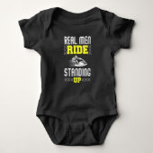 Real Man Ride Standing Up - Jet Ski Romper (Voorkant)