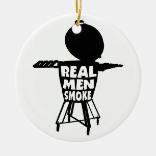 REAL MAN ROOK KERAMISCH ORNAMENT